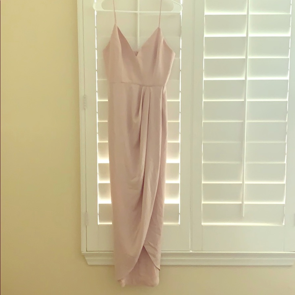 SHONA JOY Cocktail Draped Dress, *NEVER WORN*